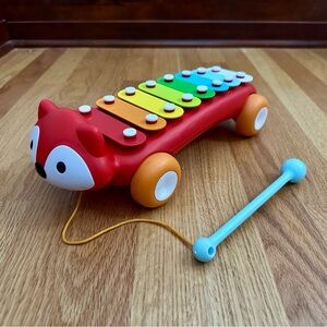 Skip Hop Explore & More Fox Xylophone Pull Toy